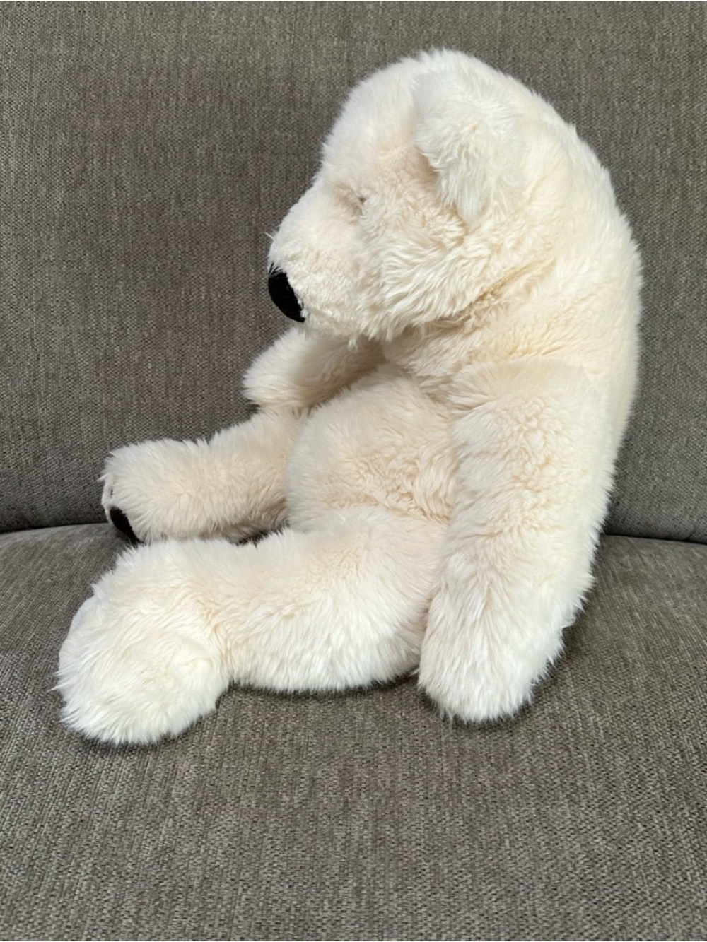 Creamsicle Russ Berrie stuffed polar bear plush cuddle collectible - Picture 4 of 7